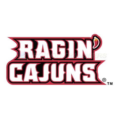 Louisiana Ragin Cajuns Logo T-shirts Iron On Transfers N4847 - Click Image to Close